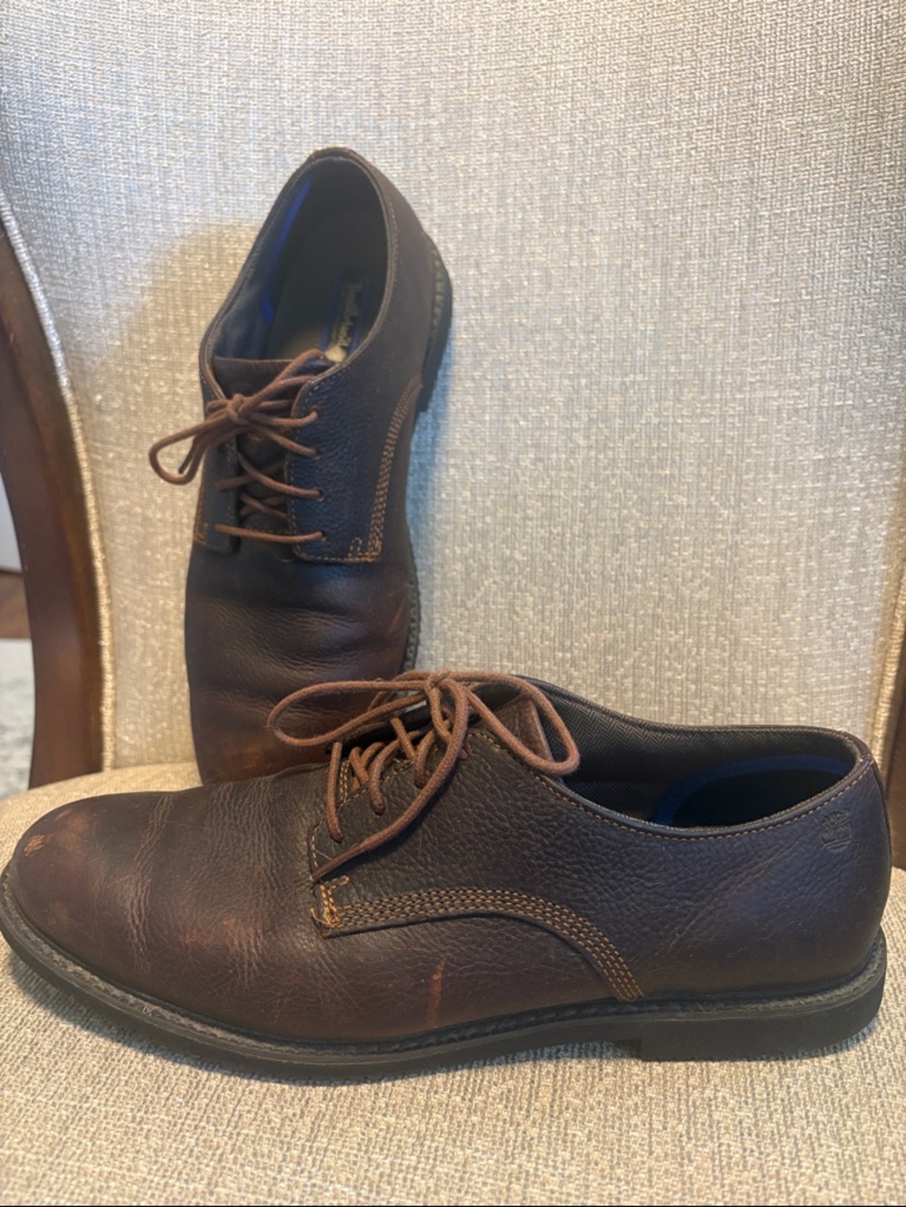 Timberland Dark Brown Leather Earthkeepers Shoes
